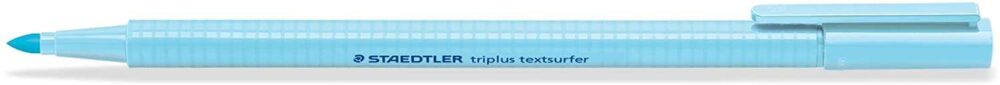 Staedtler Triplus Textsurfer 362 Rotulador Fluorescente - Trazo entre 1 a 4mm aprox. - Tinta Base de Agua - Color Azul Cielo