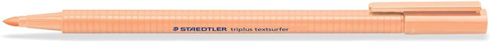 Staedtler Triplus Textsurfer 362 Rotulador Fluorescente - Trazo entre 1 a 4mm aprox. - Tinta Base de Agua - Color Melocoton