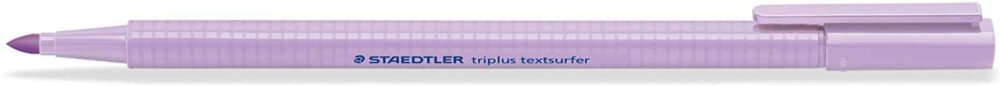 Staedtler Triplus Textsurfer 362 Rotulador Fluorescente - Trazo entre 1 a 4mm aprox. - Tinta Base de Agua - Color Lavanda