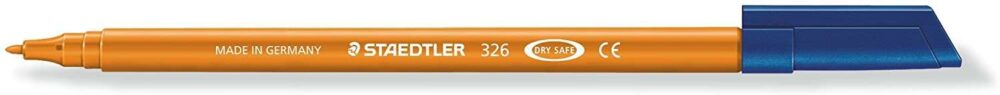 Staedtler Noris 326 Rotulador de Punta Fina - Trazo 1mm Aprox - Tina Base de Agua - Color Marron