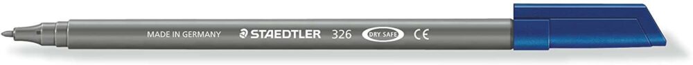 Staedtler Noris 326 Rotulador de Punta Fina - Trazo 1mm Aprox - Tina Base de Agua - Color Gris