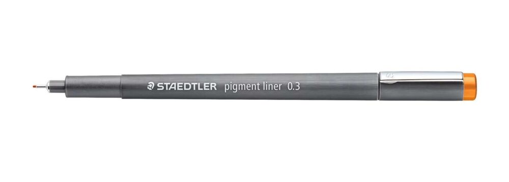 Staedtler Pigment Liner 308 Rotulador Calibrado - Trazo 0.3mm - Secado Rapido - Color Marron Claro