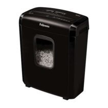 Fellowes 6M Destructora de Papel Manual Minicorte - Destruye hasta 6 Hojas - 13L