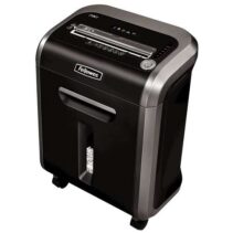 Fellowes 79Ci Destructora de Papel Manual Corte en Particulas P-4 - Destruye hasta 16 Hojas - Capacidad de la Papelera 23L - Color Negro