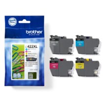 Brother LC422XL Pack de 4 Cartuchos de Tinta Originales - LC422XLVAL