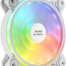 Mars Gaming Ventilador 120mm - Iluminacion ARGB Dual - Velocidad Max. 1100rpm