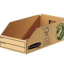 Fellowes Bankers Box Earth Bandeja de Carton 147mm - Montaje Manual - Carton Reciclado Certificacion FSC - Color Marron