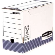 Fellowes Bankers Box Caja de Archivo Definitivo 150mm A4 - Montaje Automatico Fastfold - Carton Reciclado Certificacion FSC