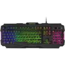 Mars Gaming MRK0 Teclado USB - Retroiluminacion LED RGB - Antighosting