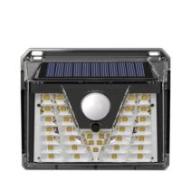 Elbat Aplique Led Solar - 150LM - Luz Fria 6500K - Sensor de Movimiento - Bateria 1200mAh