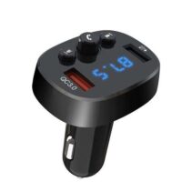 XO BCC03 Transmisor FM para Coche Bluetooth 18W Quick Charge - Pantalla LED - Frecuencias 87