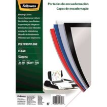 Fellowes Pack de 50 Portadas de Polipropileno A4 - 700 Micras - Acabado de Calidad - Transparente