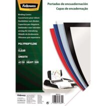 Fellowes Pack de 50 Portadas de Polipropileno A3 - 500 Micras - Alta Calidad - Transparente