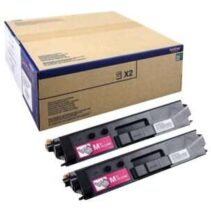 Brother TN329 Magenta Pack de 2 Cartuchos de Toner Originales - TN329MTWIN