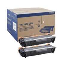 Brother TN3380 Negro Pack de 2 Cartuchos de Toner Originales - TN3380TWIN