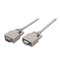 Aisens Cable Serie RS232 - DB9/M-DB9/H - 1.8m - Color Beige