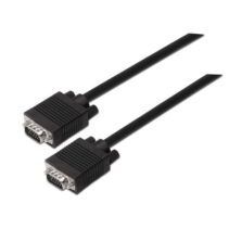 Aisens Cable SVGA - HDB15/Macho-HDB15/Macho - 1.8m para Monitor - Televisor y Proyector - Color Negro