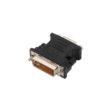 Aisens Adaptador DVI a SVGA - 24+5/Macho-HDB15/Hembra - Color Negro