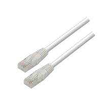 Aisens Cable de Red Latiguillo RJ45 Cat.5e UTP AWG24 - 0.5m - 10/100 Mbit/s - Color Blanco