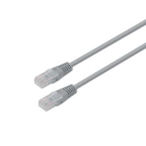 Aisens Cable de Red Latiguillo RJ45 Cat.6 UTP AWG24 - 10m - 10/100/1000 Mbit/s - Color Gris