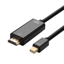 Aisens Cable Conversor Mini Displayport a HDMI - Mini DP/M-HDMI/M - 2.0M - Color Negro