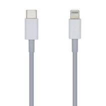 Aisens Cable Lightning a USB-C USB 2.0 - Lightning/M-USB-C/M - 1.0m - Color Blanco