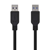 Aisens Cable USB 3.0 - Tipo A/M-A/M - 1.0M - Color Negro