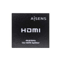 Aisens HDMI Duplicador 4K@30HZ 1x2 con Alimentacion - Color Negro