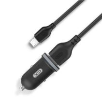 XO TZ08 Pack Cargador de Coche + Cable USB-A a MicroUSB - 2 Puertos USB