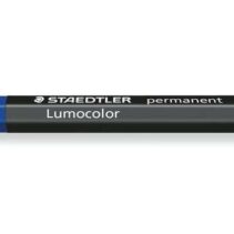 Staedtler Lumocolor Permanent Omnigraph 236 Cera Permanente Hexagonal - Resistente al Agua - Diametro 12mm Aprox - Color Azul