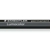 Staedtler Lumocolor Permanent Omnigraph 236 Cera Permanente Hexagonal - Resistente al Agua - Diametro 12mm Aprox - Color Rojo