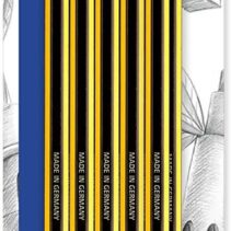 Staedtler Noris 120 Pack de 10 Lapices de Grafito Hexagonales - Mina 2HB - Resistencia a la Rotura - Madera de Bosques Sostenibles