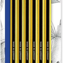 Staedtler Noris 120 Pack de 6 Lapices de Grafito Hexagonales HB - Resistencia a la Rotura - Madera de Bosques Sostenibles