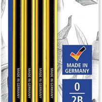 Staedtler Noris 120 Pack de 4 Lapices de Grafito Hexagonales - Graduaciones Surtidas - Resistencia a la Rotura - Madera de Bosques Sostenibles