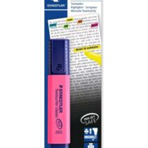 Staedtler Textsurfer Classic 364 Marcador Fluorescente - Punta Biselada 1 - 5mm Aprox - Secado Rapido - Color Rosa Fluorescente