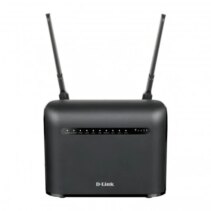 D-Link Router 4G LTE Cat4 WiFi AC1200 Dual Band - Velocidad hasta 1200 Mbps - 2 Antenas Externas - 3 Puertos RJ-45