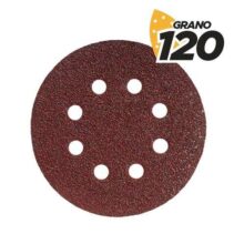 Blim Pack de 10 Lijas con Velcro para Lijadora BL0136 - 150mm - Grano 120 - Formato Circular