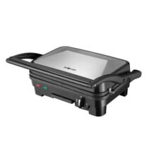 Muvip Sandwichera Inox 1800W - Placas Antiadherentes Reversibles Grill