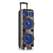 NGS Wild Dub 1 Altavoz Inalambrico Bluetooth 300W TWS - Doble Subwoofer 8" - Autonomia hasta 12h - USB