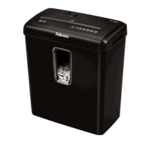 Fellowes P-30C Destructora de Papel Manual Corte en Particulas - Destruye hasta 6 Hojas - 15L - Color Negro