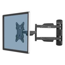 Fellowes Soporte de Pared para TV - Brazo Articulado - De 23 a 55" - Hasta 35kg - Sistema de Gestion de Cables Integrado - Color Negro