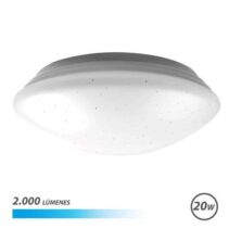 Elbat Serie Saturno Aplique Redondo de Techo LED 20W 2000lm - 6500K Luz Fria - Diametro 28cm