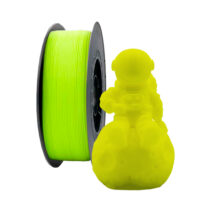 Filamento 3D PLA - Diametro 1.75mm - Bobina 1kg - Color Amarillo Fluorescente