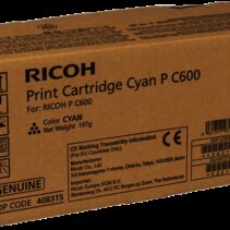 Ricoh PC600 Cyan Cartucho de Toner Original - 408315/P C600C