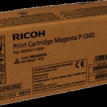 Ricoh PC600 Magenta Cartucho de Toner Original - 408316/P C600M