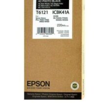 Epson T6121 Negro Photo Cartucho de Tinta Original - C13T612100