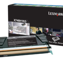 Lexmark X746/X748 Negro Cartucho de Toner Original - X746H1KG