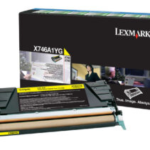 Lexmark X746/X748 Amarillo Cartucho de Toner Original - X746A1YG