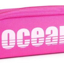 Oceans Wave California Estuche de 1 Cremallera - Tirador Ergonomico - Color Fucsia