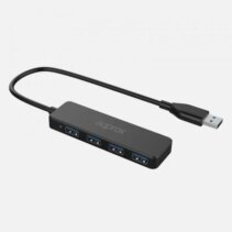 Approx Hub USB 3.0 con 4 Puertos USB 3.0 - Velocidad hasta 5 Gbps - Cable de 15cm